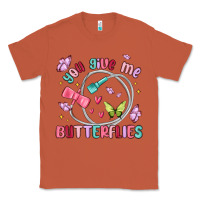 Copper you give me butterflies Classic Tee - MaliasSmallBusiness