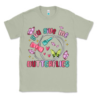 Matcha you give me butterflies Classic Tee - MaliasSmallBusiness