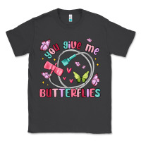 Smoke you give me butterflies Classic Tee - MaliasSmallBusiness