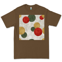 Cacao christmas points seamless pattern Premium Tee - BundleAndBundleShop