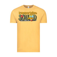 Vintage Mustard transportation squad Vintage Tee - MaliasSmallBusiness