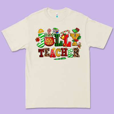 Jolly Teacher Premium Tee Designed By Adodesignshop