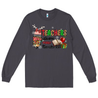 Smoke teachers always make the nice list Long Sleeve Tee - MaliasSmallBusiness