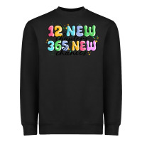 Black 12 new chapter 365 new chances Heavyweight Sweatshirt - MaliasSmallBusiness