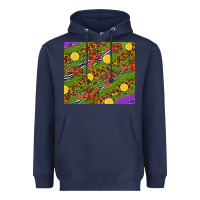 Navy Mardi Gras Crabs and lemons tumbler Heavyweight Hoodie - HowdyJamesFarm