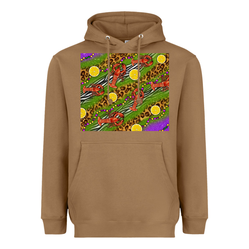 Mardi Gras Crabs And Lemons Tumbler Heavyweight Hoodie by HowdyJamesFarm | Teevron