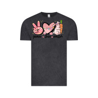 Vintage Black peace love easter Vintage Tee - MaliasSmallBusiness