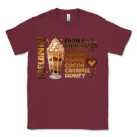 Burgundy melanin coffee Classic Tee - JahusDesignShop