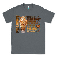 Charcoal Heather melanin coffee Classic Tee - JahusDesignShop