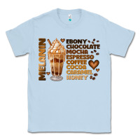 Dusty Blue melanin coffee Classic Tee - JahusDesignShop
