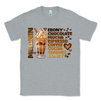 Heather Grey melanin coffee Classic Tee - JahusDesignShop
