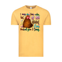 Vintage Mustard i may look calm but in my head ive pecked you 3 ti Vintage Tee - JahusDesignShop