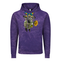 Cloud Purple cute hempshire sheep with eyeglasses Vintage Hoodie - LillyAllenDesigns