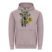Vintage Zinc cute hempshire sheep with eyeglasses Vintage Hoodie - LillyAllenDesigns
