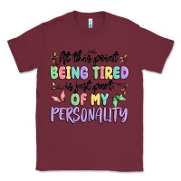 Burgundy at this point being tired is just part of my perso Classic Tee - MaliasSmallBusiness