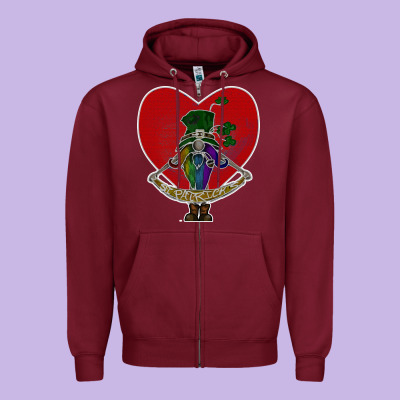 St Patricks Zipper Hoodie Designed By Bettercallsaul