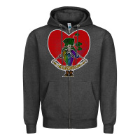 Charcoal Heather St Patricks Zipper Hoodie - Bettercallsaul