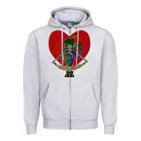 Heather Grey St Patricks Zipper Hoodie - Bettercallsaul
