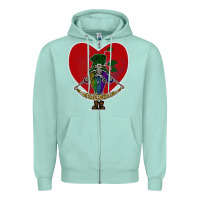 Seafoam St Patricks Zipper Hoodie - Bettercallsaul