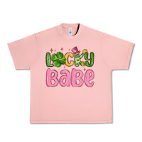 Salmon lucky babe st patrick s day Urban Heavy Tee - MaliasSmallBusiness