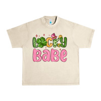 Sandshell lucky babe st patrick s day Urban Heavy Tee - MaliasSmallBusiness