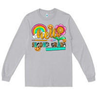 Moon Dust hello second grade Long Sleeve Tee - NancyCooperArtShop