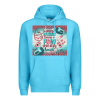 Ocean Blue every patient leaves a paw print in my heart Premium Hoodie - TumblerDesignByShophia