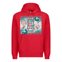 Red every patient leaves a paw print in my heart Premium Hoodie - TumblerDesignByShophia