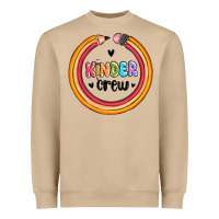 Mushroom kinder crew Heavyweight Sweatshirt - MaliasSmallBusiness