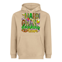 Mushroom Mardi Gras drinking team Heavyweight Hoodie - HowdyJamesFarm