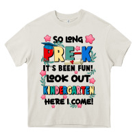 Cream so long pre k Heavy Core Tee - JahusDesignShop
