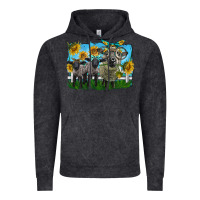 Cute Hempshire Sheep Family Vintage Hoodie | Teevron