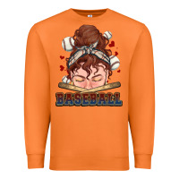 Carrot Messy bun Baseball Premium Sweatshirt - HowdyJamesFarm