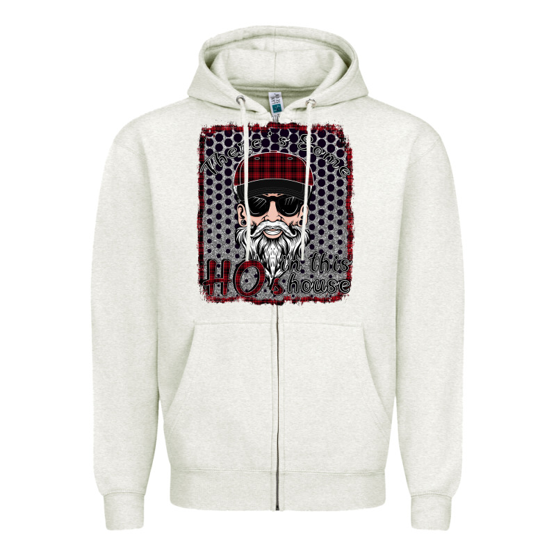 There's Some Ho Ho Ho's In This House Zipper Hoodie by Bettercallsaul | Teevron