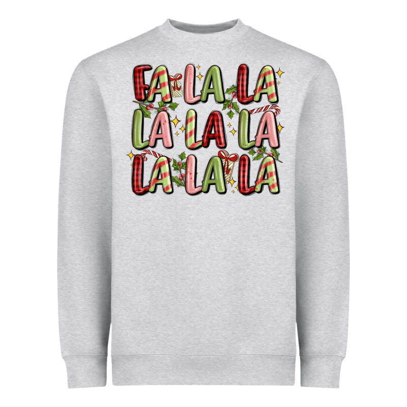 Fa La La La La La La La La Heavyweight Sweatshirt by MaliasSmallBusiness | Teevron
