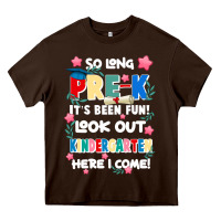 Chocolate Brown so long pre k Heavy Core Tee - JahusDesignShop