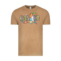 Vintage Camel easter cross with bunny Vintage Tee - MaliasSmallBusiness