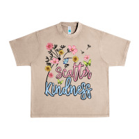 French Oak scatter kindness Urban Heavy Tee - MaliasSmallBusiness
