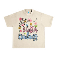 Sandshell scatter kindness Urban Heavy Tee - MaliasSmallBusiness