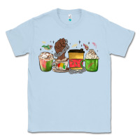 Dusty Blue juneteenth coffee cups Classic Tee - MaliasSmallBusiness