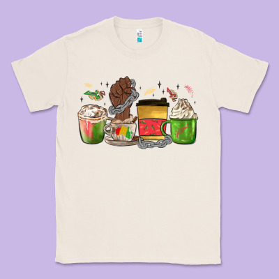 Juneteenth Coffee Cups Classic Tee Designed By Maliassmallbusiness