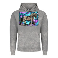 Cloud Rock black unicorn Vintage Hoodie - LillyAllenDesigns