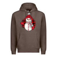 Coffee snowman christmas Premium Hoodie - JahusDesignShop