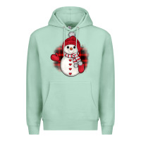 Seafoam snowman christmas Premium Hoodie - JahusDesignShop