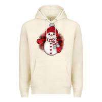 Tofu snowman christmas Premium Hoodie - JahusDesignShop