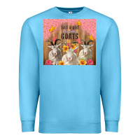 Ocean Blue just a girl who loves goats tumbler Premium Sweatshirt - TumblerDesignByShophia