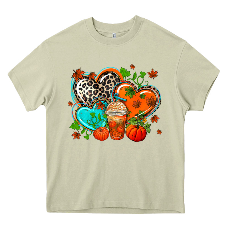 Western Leopard  Fall   Hearts Heavy Core Tee by AdoDesignShop | Teevron