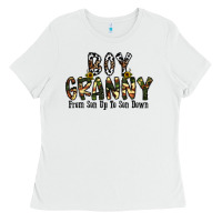 White boy granny from son up to sondown Ladies Tee - CowhideDigitalArt