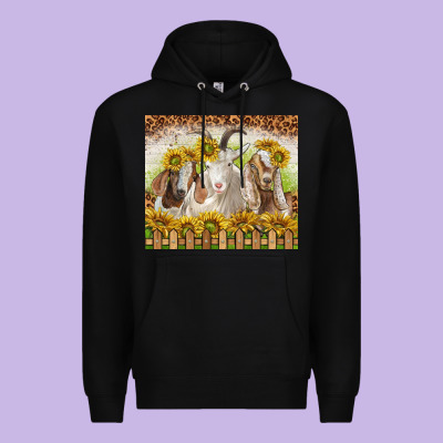 Goats Premium Hoodie Designed By Tumblerdesignbyshophia