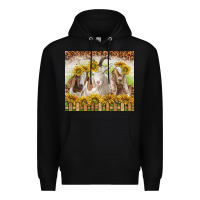 Black goats Premium Hoodie - TumblerDesignByShophia